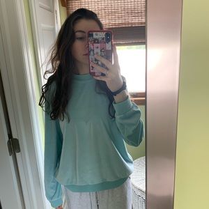 Soft pullover sweatshirt